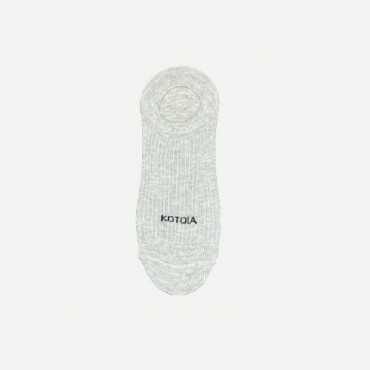 Kotoia 3 mini socket plain cotton socks ( navy blue , light gray and pink)