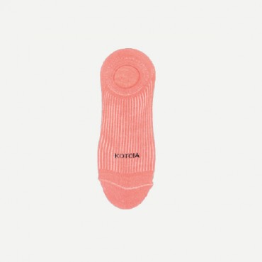 Kotoia 3 mini socket plain cotton socks ( navy blue , light gray and pink)