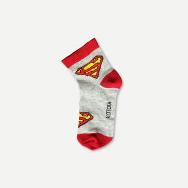 Kotoia half super heroes kids cotton socks - pack of 3