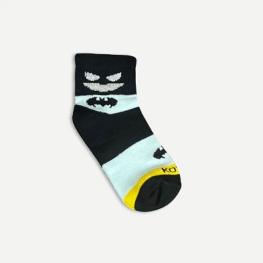 Kotoia half super heroes kids cotton socks - pack of 3