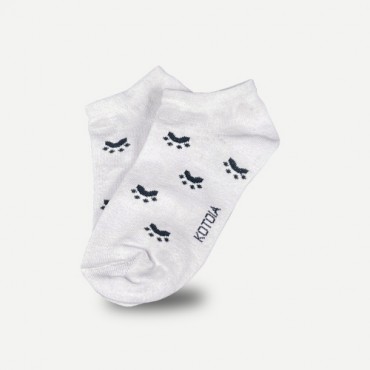 Kotoia ankle cats feet cotton socks - pack of 3